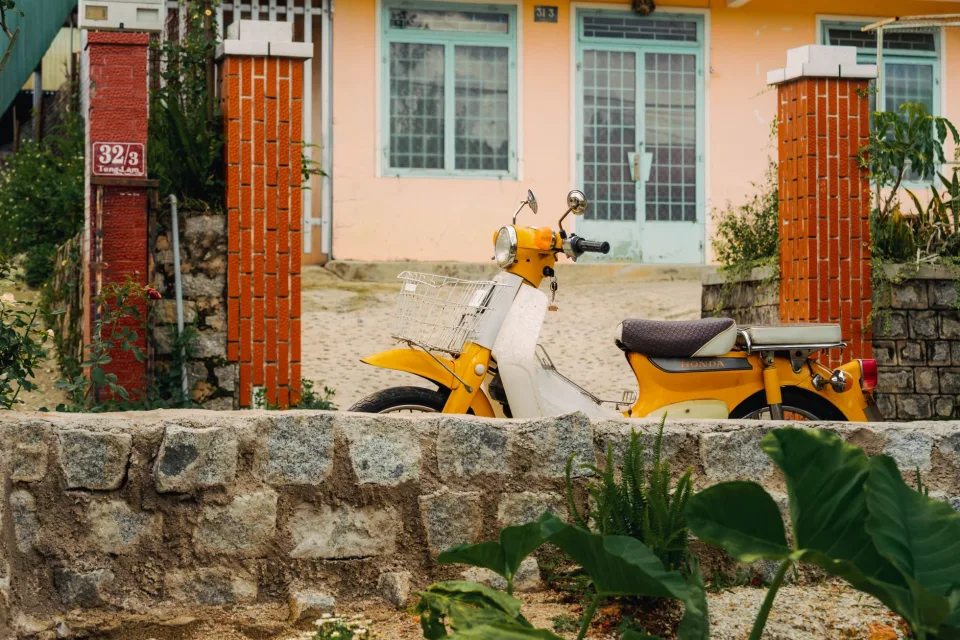 Lối vào homestay